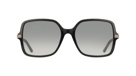 Gucci GG1449S in Schwarz Glänzend / Grau online 